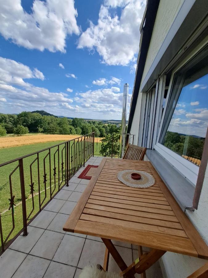 Ferienwohnung Mit Weitblick In Nordhessen Gudensberg Exterior foto
